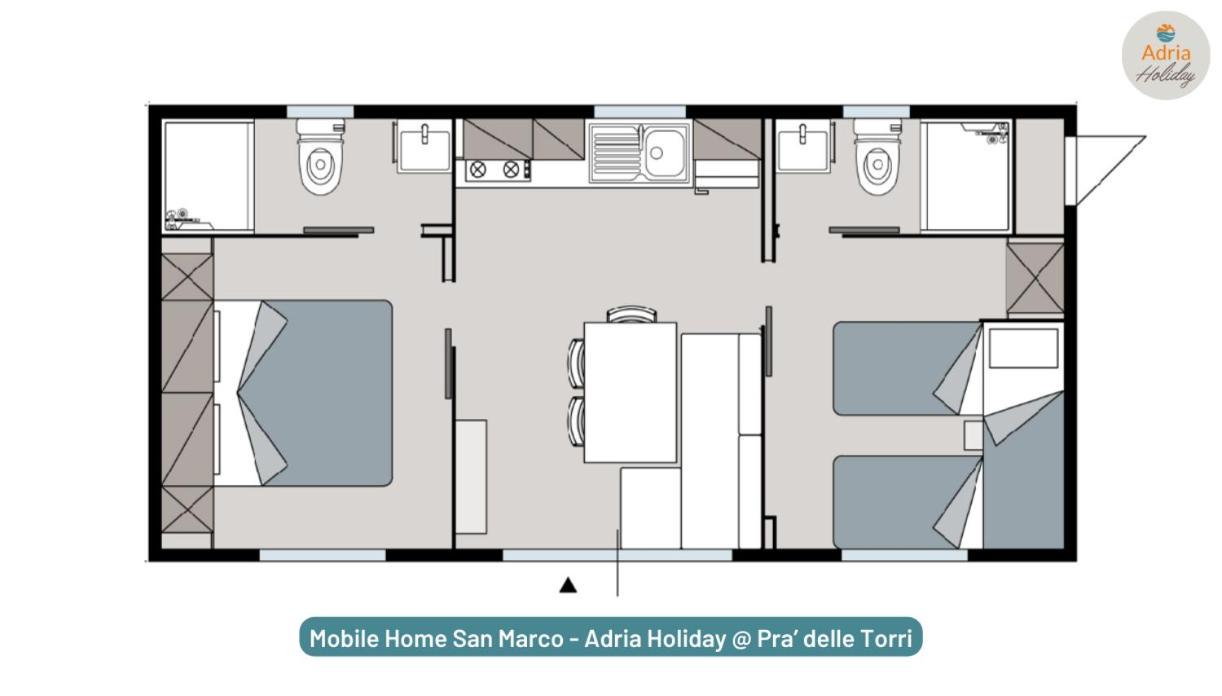 Pra' Delle Torri - Adria Holiday Mobile Homes Caorle Exterior photo