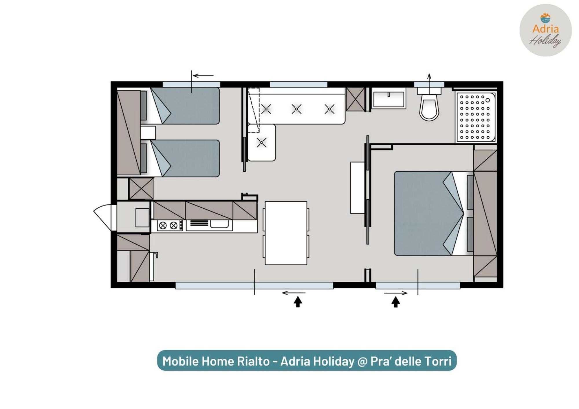 Pra' Delle Torri - Adria Holiday Mobile Homes Caorle Exterior photo
